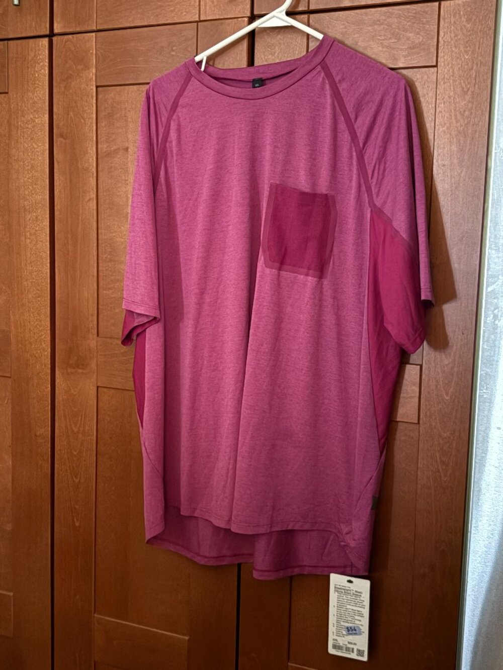 Lululemon Men  Sz XXL Breathelight Mesh Hiking Gym Short Sleeve Wicking T-Shirt